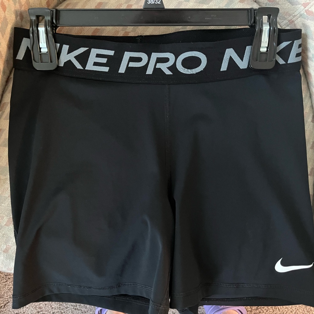 Black Nike Tights - 5” inseam